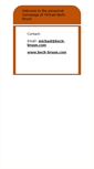 Mobile Screenshot of bech-bruun.com